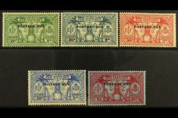 ENGLISH: 1925 POSTAGE DUE Complete Set, SG D1/5, Very Fine Mint. (5) For More Images, Please Visit... - Andere & Zonder Classificatie