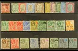 1876-1929 MINT SELECTION On A Stock Card, ALL DIFFERENT With Values To Different 2s6d. (27 Stamps) For More... - Montserrat