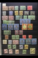 1914-1935 KGV PERIOD POWERFUL MINT AND USED Ranges On Stockleaves. Note 1914-21 (Mult Crown CA) To 1s (various... - Malte (...-1964)