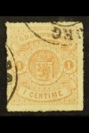 1865-71 1c Red-brown, Rouletted, SG 16, Fine Used. For More Images, Please Visit... - Andere & Zonder Classificatie