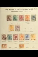 SOMALILAND 1903 - 1925 Fine Mint And Used Collection With 1903 Set Fine Used, 1906 Ovpts To 50c On 5a Yellow, 1906... - Sonstige & Ohne Zuordnung