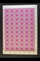 1965 POSTAGE DUE 10d Bright Purple, SG D13, Complete Pane Of Sixty, Lightly Hinged In Margins Only. (60) For More... - Altri & Non Classificati