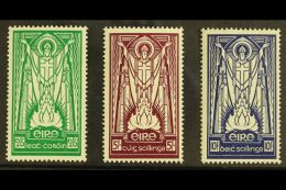 1937 St. Patrick High Values, Watermark Multiple "Se" Complete Set, SG 102/4, NEVER HINGED MINT (3). For More... - Autres & Non Classés