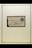 POSTAL HISTORY COLLECTION QV To KGVI Covers And Cards From Various Convention States Including Many Used Postal... - Other & Unclassified