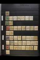 PERFINS 1889-1933 Interesting Collection Of Used Stamps With Various Commercial Perfins Presented In A Stockbook,... - Otros & Sin Clasificación