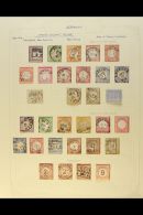 1872-1945 WONDERFUL COMPREHENSIVE COLLECTION On Leaves, Some Mint But Mostly Fine Used Stamps, Mainly All... - Andere & Zonder Classificatie