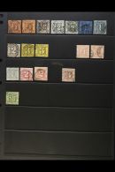 THURN & TAXIS VERY FINE USED 4- MARGINED STAMPS. NORTHERN DISTRICT. A Lovely Collection Of Fine Used Stamps... - Otros & Sin Clasificación