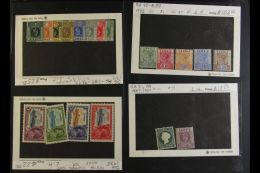 1880-1969 MOSTLY MINT COLLECTION On Album Pages And Stockcards. Note QV Including 1898-1902 Values To 4d; KGV To... - Gambia (...-1964)