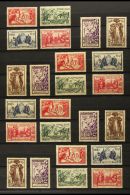 1937 PARIS EXPOSITION COLONIAL OMNIBUS Complete Fine Mint Set Of 126 Values & 24 Miniature Sheets. Lovely (126... - Other & Unclassified