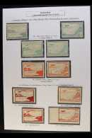SCADTA 1920 ATTRACTIVE SPECIALIZED UNUSED COLLECTION (no Gum As Issued) With Many Identified Shades &... - Colombie