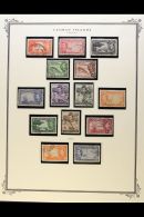 1937-65 FINE USED COLLECTION Presented On Printed Album Pages. Includes 1938-48 Definitive Set, Plus Some... - Cayman (Isole)