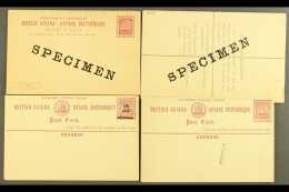 POSTAL STATIONERY SPECIMEN OVERPRINTS & PERFINS 1879-1905 All Different Unused Collection, Inc POSTCARDS 1879... - Brits-Guiana (...-1966)