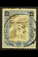 1898 2c Brown & Indigo Jubilee WATERMARK INVERTED Variety, SG 217w, Fine Cds Used, Full Perfs, Fresh &... - Guayana Británica (...-1966)