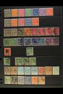 LOCAL PRIVATE AIR POSTS 1927-1934 Mint & Used Collection On A Stock Page, Inc CONDOR 1927 Set Mint, Plus Vals... - Other & Unclassified