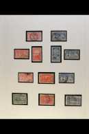 1906-1932 ATTRACTIVE COLLECTION In Hingeless Mounts On Leaves With Many Shades & Paper Types, Mint & Used,... - Otros & Sin Clasificación