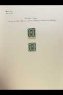 1867-1961 ATTRACTIVE COLLECTION In An Album, Mint & Used, Inc 1867-68 5c Condor (x2) Mint, 1868-69 'eleven... - Bolivien
