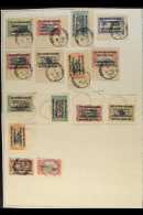 RUANDA URUNDI 1916 OCCUPATION OVERPRINTS - CANCELLATIONS COLLECTION. A Stunning Collection Of Stamps From The 1916... - Autres & Non Classés