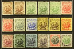 1916-19 Definitives Complete Set, SG 181/91, Plus Some Shades (including 3d On Thick Paper) And 1918 New Colour... - Barbados (...-1966)