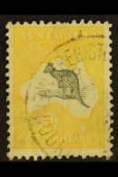 1915-27 5s Grey & Yellow, Wmk Narrow Crown, SG 42, Very Fine Used. For More Images, Please Visit... - Andere & Zonder Classificatie