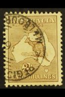 1915 2s Brown, 'Roo, Second Watermark, SG 29, Very Fine Used. For More Images, Please Visit... - Andere & Zonder Classificatie