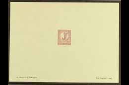 NEW SOUTH WALES 1949 Helio-Vaugirard Sample Die Proof Of The 1888-89 8d Lilac-rose "Superb Lyrebird" (SG 257,... - Autres & Non Classés