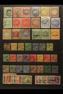 1903-35 USED COLLECTION On A Stock Page. Includes 1903-07 ½d, 1d, 2d, 2½d, 3d & 2s6d, 1908-17... - Altri & Non Classificati