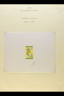 1964 25c Reafforestation Campaign (as Yvert 403, SG 440) Signed DIE PROOF In Issued Colours, Overall Approx 150 X... - Otros & Sin Clasificación