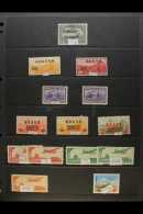 AIRCRAFT An All Period, Worldwide Collection Of Mint, Nhm & Used Issues Plus A Selection Of Covers, All... - Non Classés