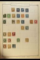 1850s-1930s OLD TIME COLLECTION A Delightful "Old Time" Mint & Used Collection Presented In An Ancient Yvert... - Other & Unclassified