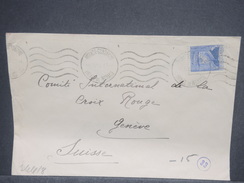 MONACO - Enveloppe Pour La Croix Rouge En Suisse En 1944 Avec Contrôle Postal - L 7446 - Covers & Documents