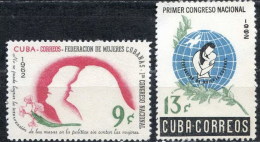 Cuba 0633/634 ** MNH. 1962 - Unused Stamps