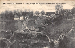 87-SAINT-YRIEIX- ASPECT GENERAL DES CARRIERES DE KOALIN DE MARCOGNAC - Saint Yrieix La Perche