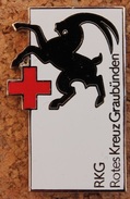 CROIX ROUGE DU CANTON DES GRISONS - SUISSE - ROTES KREUZ GRAUBÜNDEN - RKG - SCHWEIZ  -         (14) - Médical