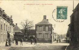 CPA.(61) LE MERLERAULT  Rue Des Fontaines  (parfait Etat) (B BUR) - Le Merlerault