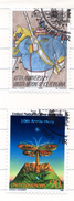 57 - NAZIONI UNITE ONU 1989 , Unificato Serie N. 545/546  Usata . - Used Stamps
