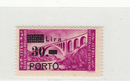 ISTRA ISTRIA SLOVENSKO PRIMORJE SLOVENIAN SHORE LITORALE SLOVENO 1946  No. 13 TIP VI - Occ. Yougoslave: Littoral Slovène
