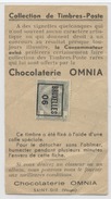 88  -  SAINT DIE  -   Chocolaterie OMNIA  - Timbre  " BRUXELLES " - - Altri & Non Classificati