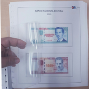 ALBUM DE BILLETES DE CUBA REPÚBLICA POR AÑOS 1959-2016. BANKNOTES. - Cuba