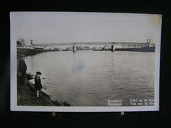 P 158 / Maaseik -  Maeseyck, Zicht Op De Maas  -  Vue Sur La Meuse /  La Carte A Circulé En 1937  - - Maaseik