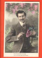 IBK-22 De Votre Prochain Mariage, Que Ce Poisson Soit Le Présage. Dandy Et Poisson. Cachet 1908 - April Fool's Day