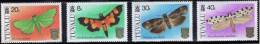 TUVALU  Papillons (Yvert  N° 135/38) ** MNH Perforate - Papillons