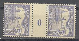 7Nouvelle Caledonie: Yvert N° Taxe 16*; Millesime 6 - Timbres-taxe