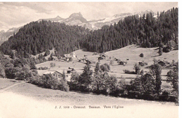 Ormont Dessus Vers L'Eglise - Ormont-Dessus 