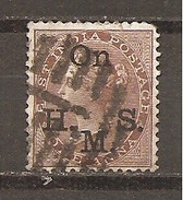 India Inglesa -  Nº Yvert Servicio 25 (usado) (o) - 1858-79 Crown Colony