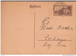 Entier / Stationery / PSC - Sarre / Saar / Saargebiet - CP 35 Oblitérée - 10 - Postal Stationery