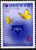 COREE DU SUD: Papillons , Papillon (Yvert N° 708) DENTELE Neuf Sans Charniere. MNH - Butterflies