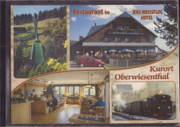 Oberwiesenthal - Hotel Restaurant Jens Weissflog   Mit Zusatzstempel Bergrestaurant Himmelsleiter - Oberwiesenthal