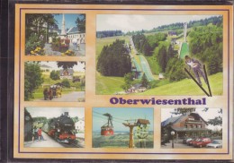 Oberwiesenthal - Mehrbildkarte 55   Mit Zusatzstempel Fichtelberghaus - Oberwiesenthal