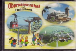 Oberwiesenthal - Mehrbildkarte 60   Mit Zusatzstempel Fichtelberghaus - Oberwiesenthal