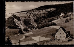 Oberwiesenthal - S/w Blick Zu Den Drei Sprungschanzen Am Fichtelberg - Oberwiesenthal